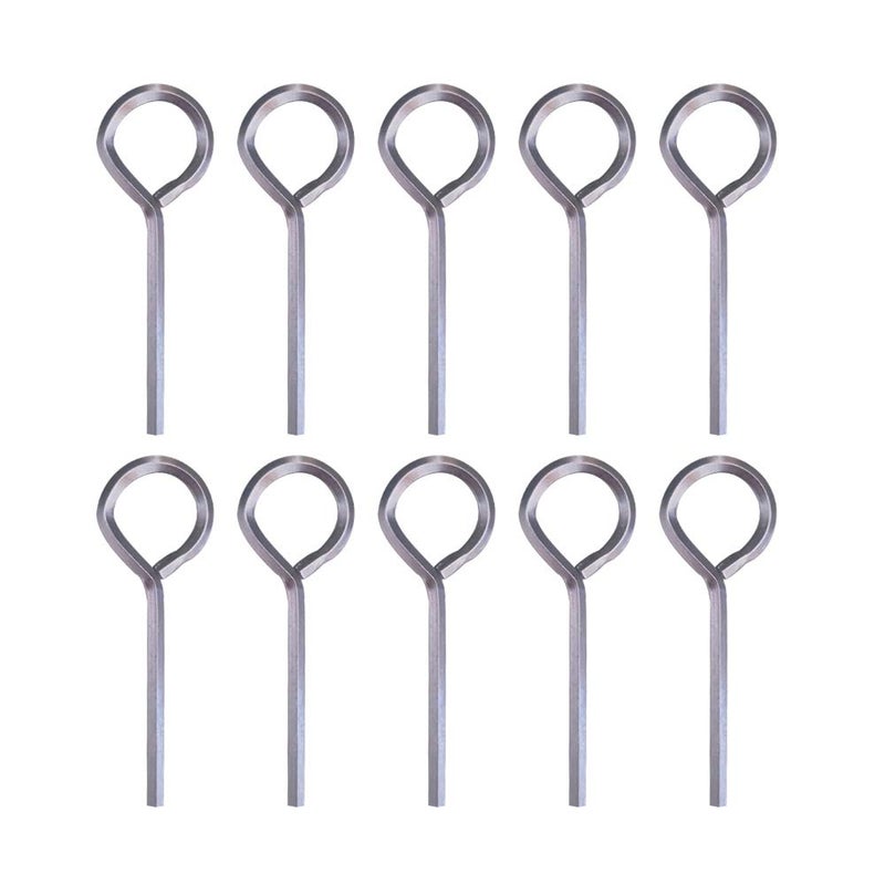 Sfemn 3/32â€ Hex Key Dogging Key Allen Key with Full Loop, Allen Wrench Door Key, Solid Metal â€“ 10 Packs - Image 1